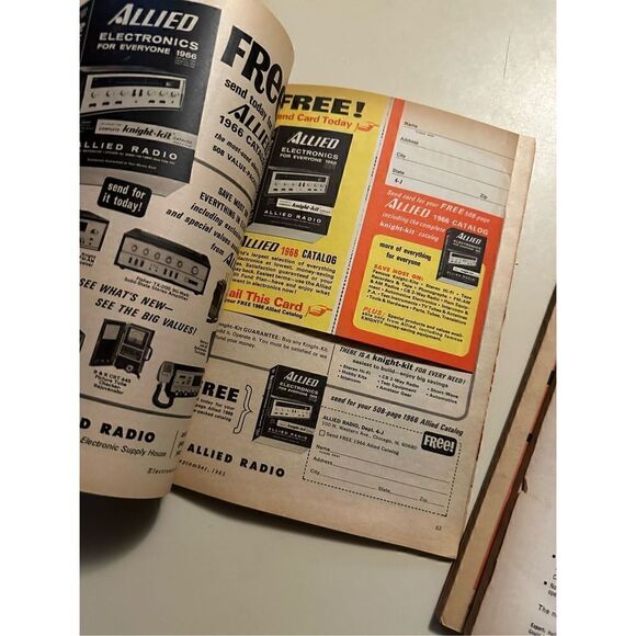 Vintage Electronics Illustrated Magazine lot of 4 1960s CB's Radios Lot Ads - Picture 9 of 16